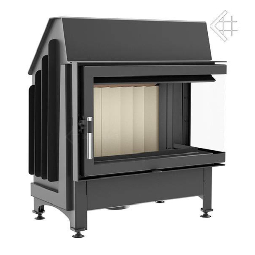 ZIBI/P/BS, Г-образное стекло справа, белая футеровка